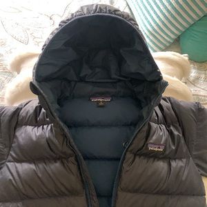 Patagonia “hi loft down sweater hoody” jacket